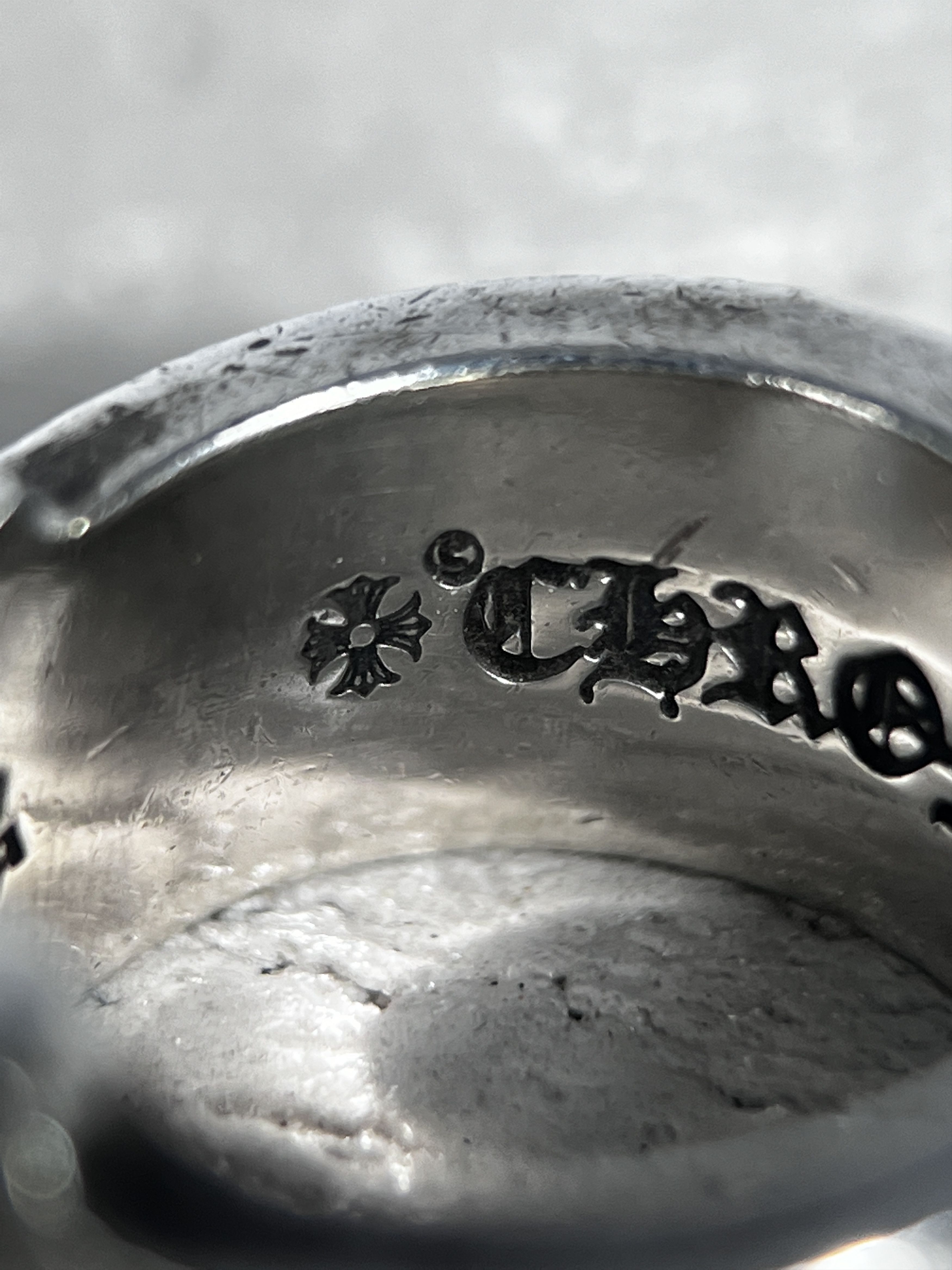 Chrome Hearts Chrome Hearts Scroll Band Ring 925 Sterling Silver Size 7.5 Size ONE SIZE - 12 Thumbnail