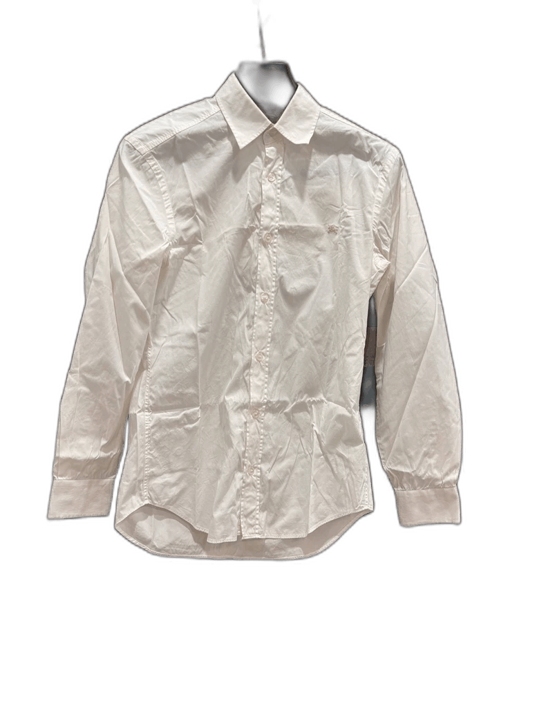 Burberry Burberry White Long Sleeve Button Up Shirt Size US S / EU 44-46 / 1 - 1 Thumbnail