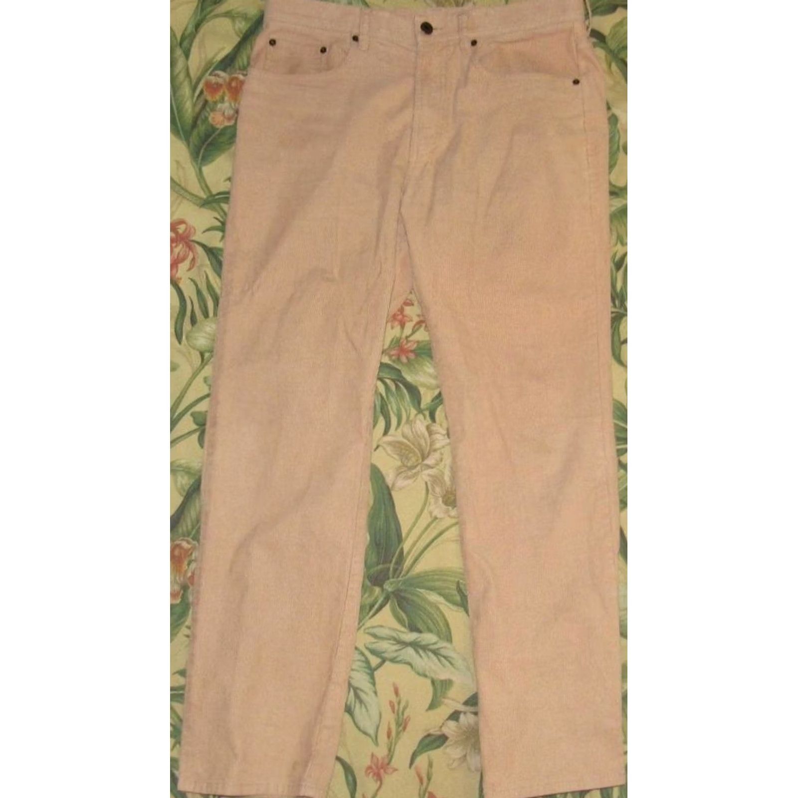 Vintage ONWARD RESERVE Tan Corduroy Chino Pants 34 x 30 Men Shirt? Size US 34 / EU 50 - 3 Thumbnail