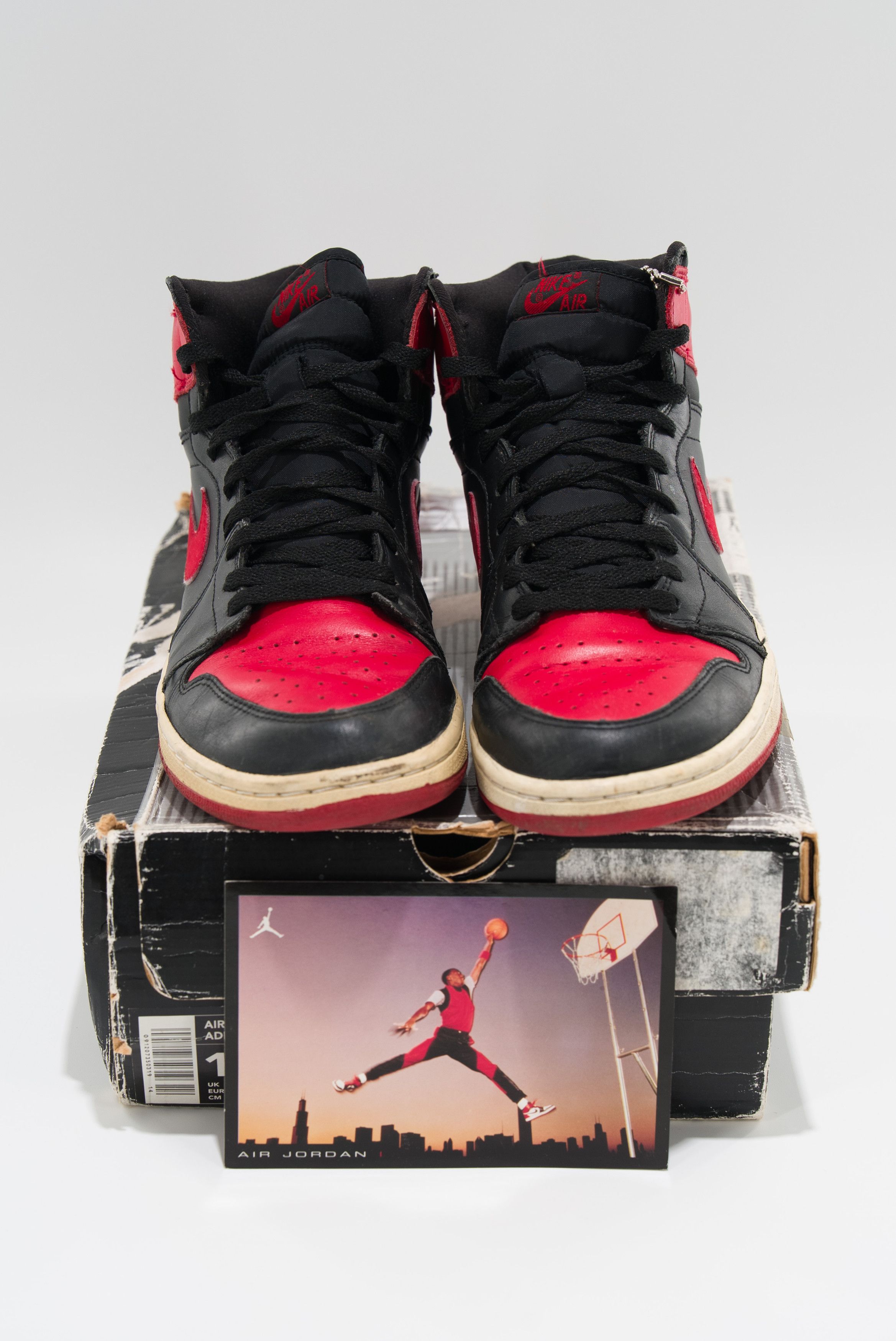 Jordan Brand Jordan 1 Retro Bred (2001) Size US 10.5 / EU 43-44 - 8 Thumbnail