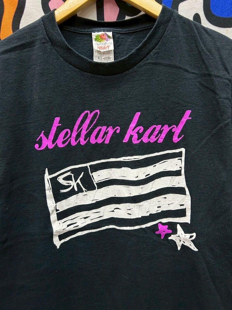 Vintage Vintage 2000s Stellar Kart Band tshirt size S Size US S / EU 44-46 / 1 - 3 Thumbnail