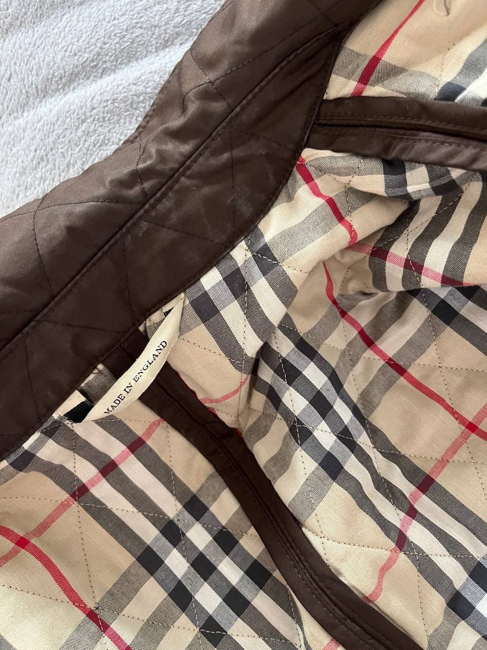 Burberry Women's BURBERRY London Quilted Jacket Blazer Nova Check Size M / US 6-8 / IT 42-44 - 2 Thumbnail