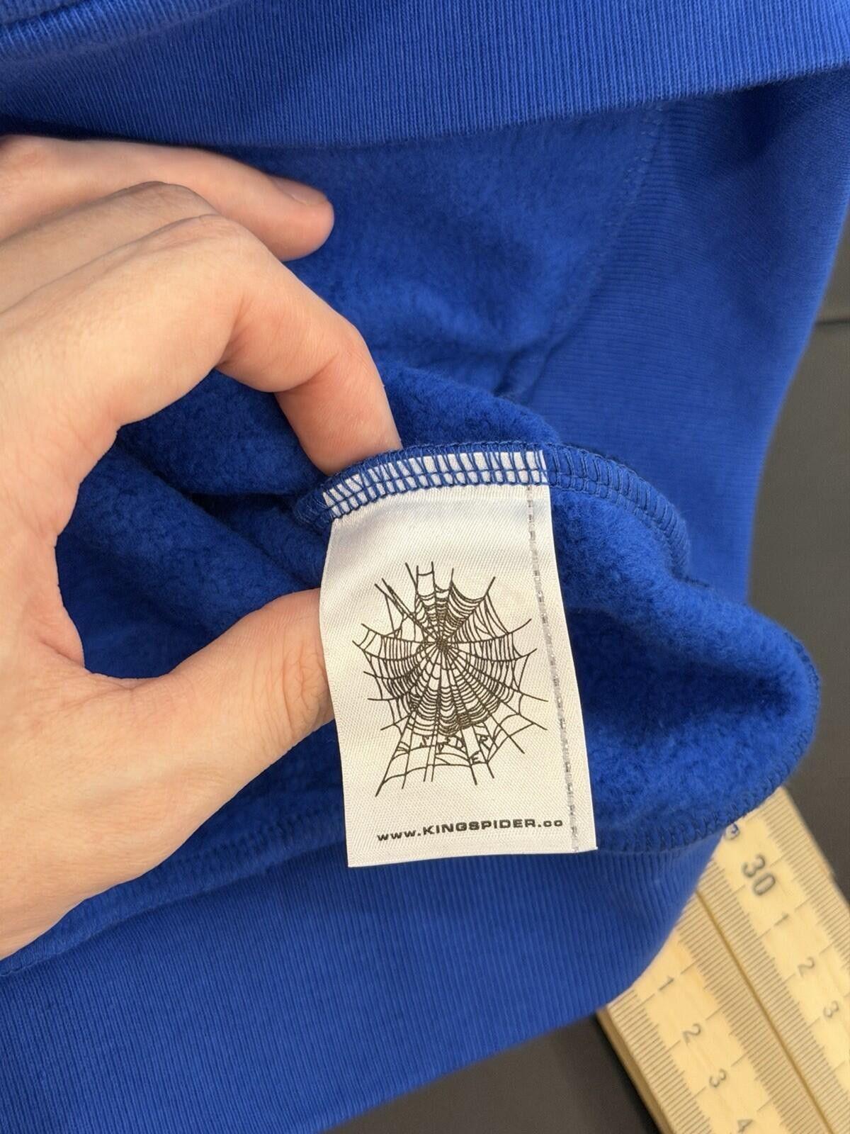 Sp5der Sp5der Stone Hoodie Size (Medium) 2026 Blue VVS Size US M / EU 48-50 / 2 - 9 Thumbnail