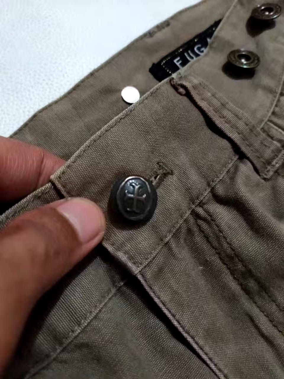 Japanese Brand Rare!! Fuga Cargo Pant Multi Pocket Dirty Detachable pocket Size US 28 / EU 44 - 7 Thumbnail