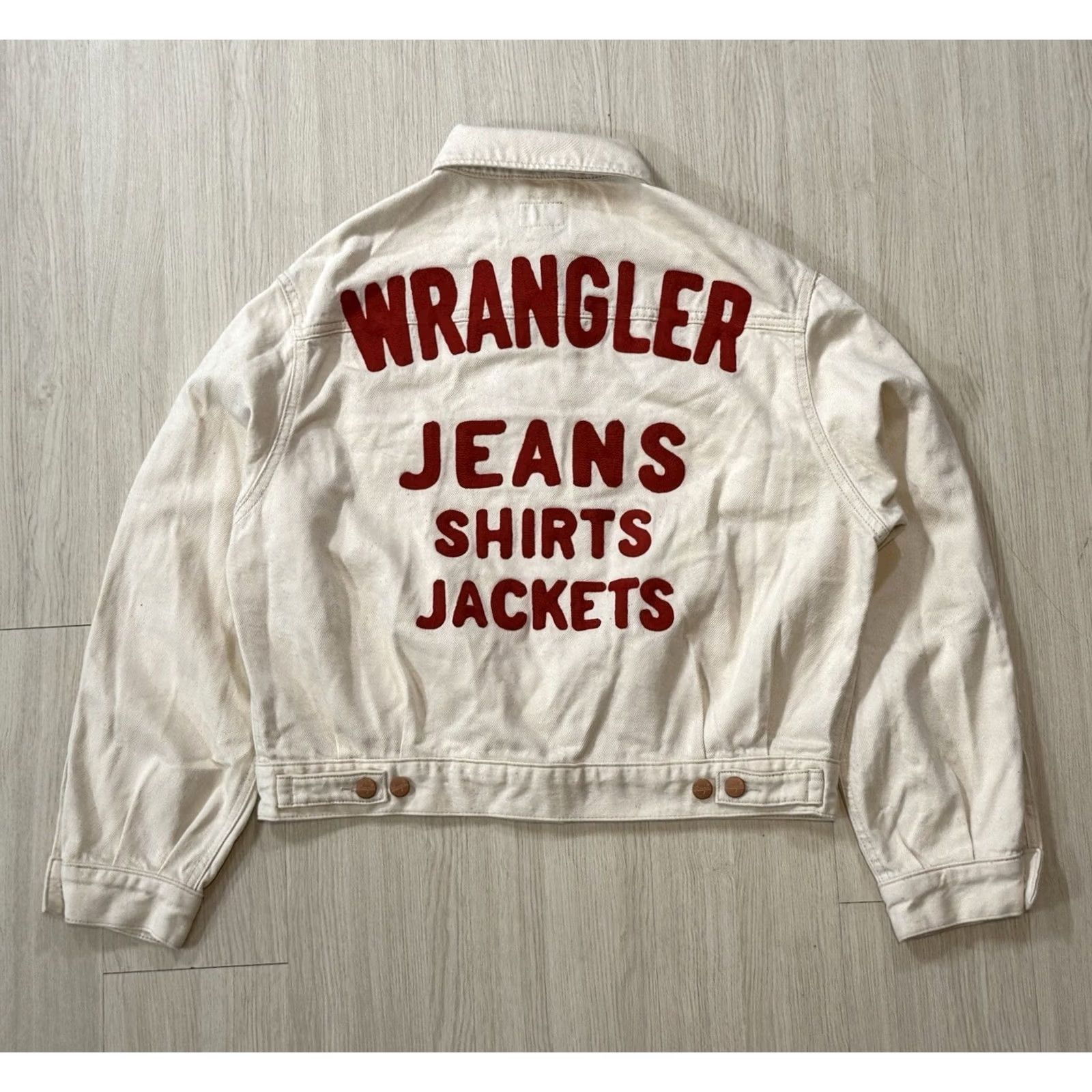 Wrangler VINTAGE Wrangler Women's Jeans Shirts Jackets Embroidered Western Jacket Small Lainey Size S / US 4 / IT 40 - 2 Thumbnail