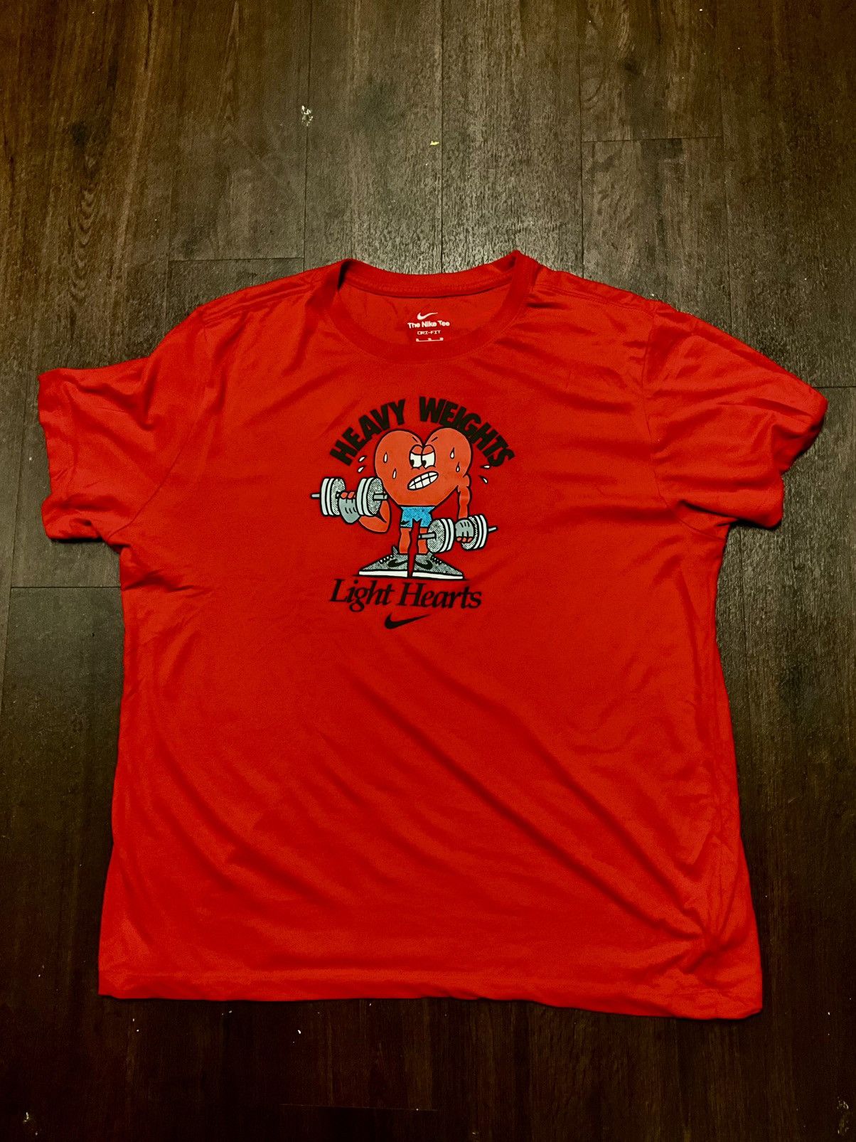 Nike Nike red graphic tee shirt Size US XL / EU 56 / 4 - 1 Thumbnail