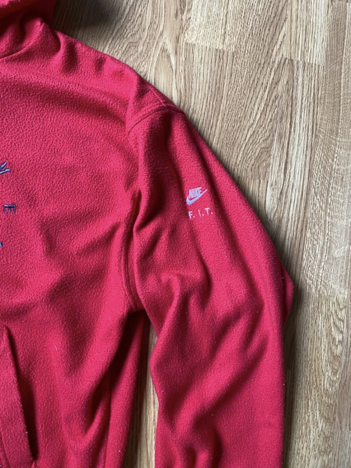 Nike Vintage 90 Nike Supreme Court Fleece Big Logo Size L Hoodie Size US L / EU 52-54 / 3 - 4 Thumbnail