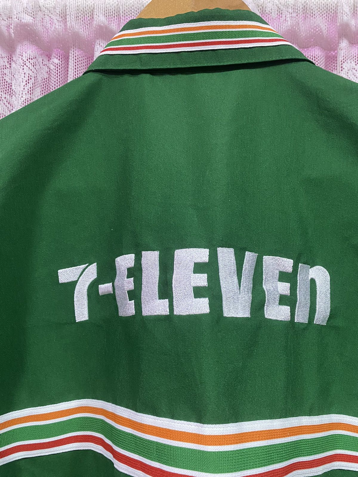 Japanese Brand × Vintage Vintage 7-Eleven Uniform Workers Collection Shirts Size US M / EU 48-50 / 2 - 5 Thumbnail