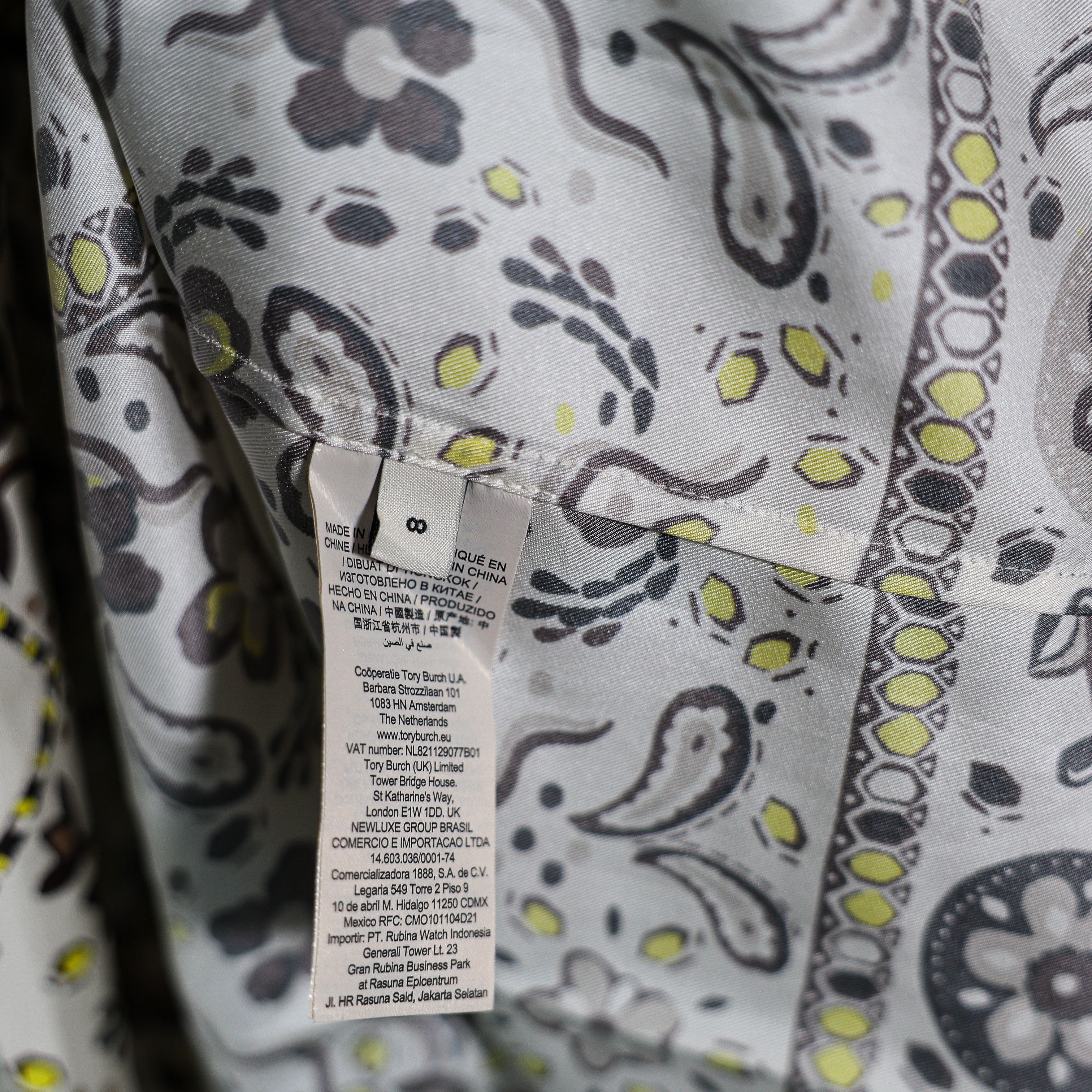 Tory Burch Tory Burch Pisces Dream Paisley Print Silk Size M / US 6-8 / IT 42-44 - 4 Thumbnail