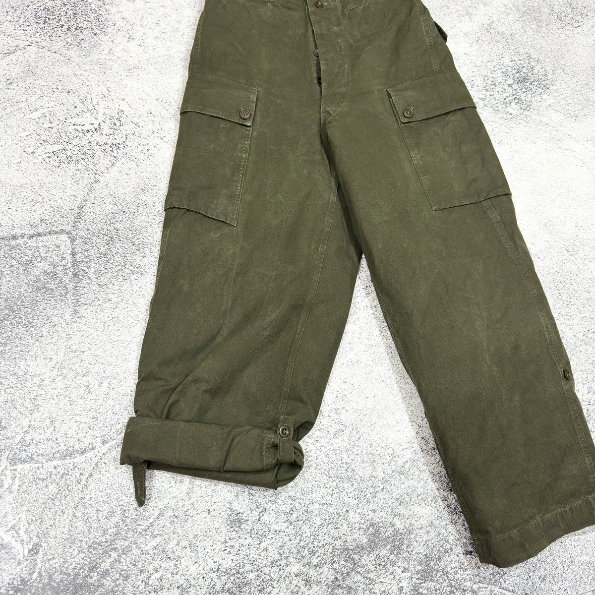 Vintage Vintage Army Military 1950s Pants 32 size Size US 32 / EU 48 - 5 Thumbnail