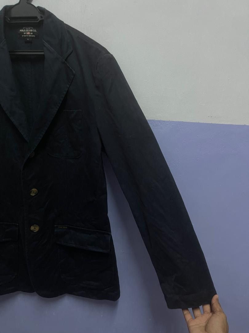 Polo Ralph Lauren Vintage Polo Ralph Lauren Double Collar Jacket Size L / US 10 / IT 46 - 4 Thumbnail