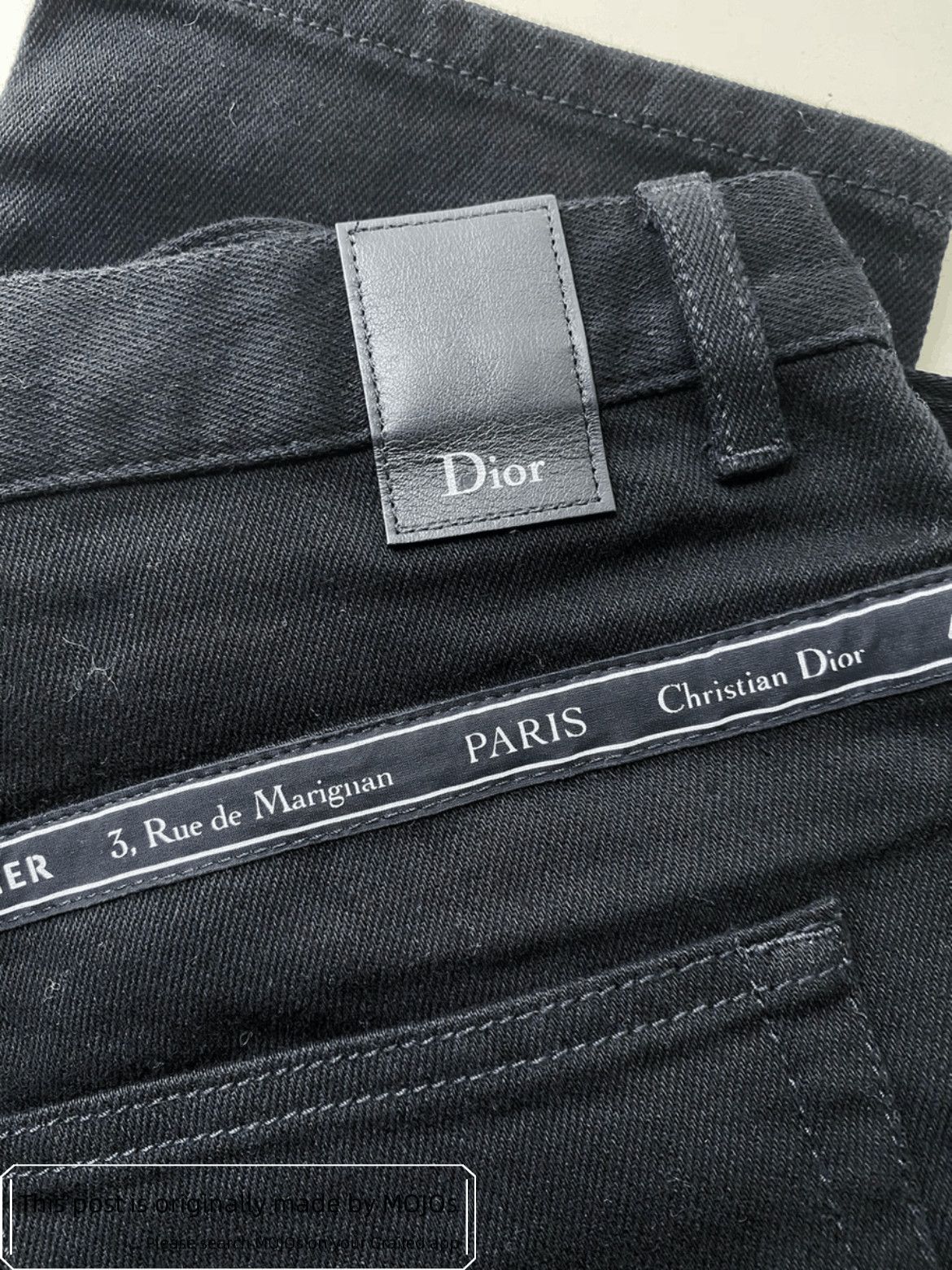 Dior Dior Homme Logo Stripe Basic Denim Size US 29 - 5 Thumbnail