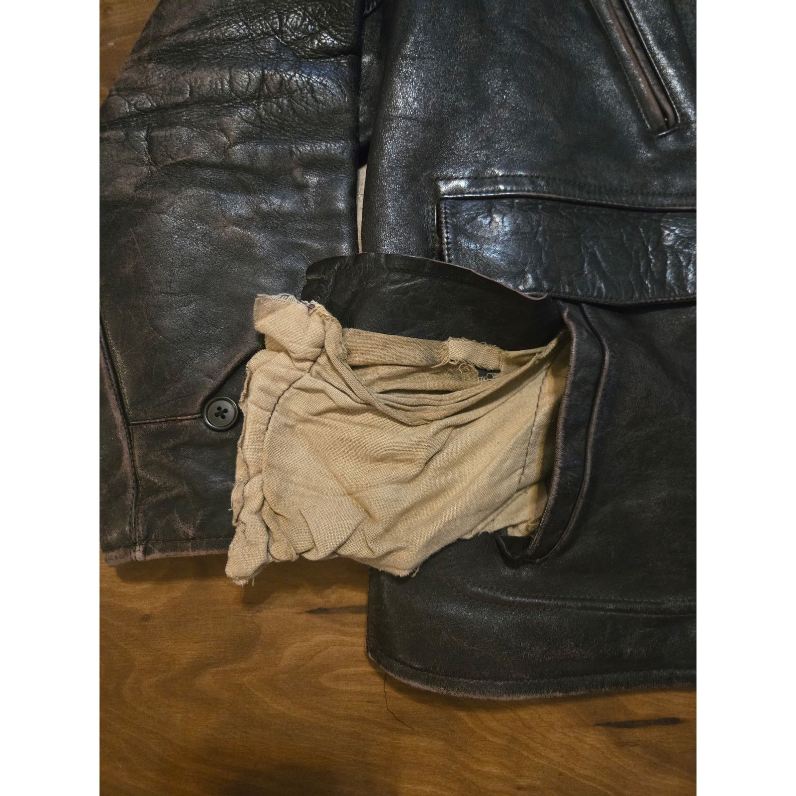 Vintage Vintage 1950s Sport-Chief Horsehide Leather Jacket Size US L / EU 52-54 / 3 - 2 Thumbnail