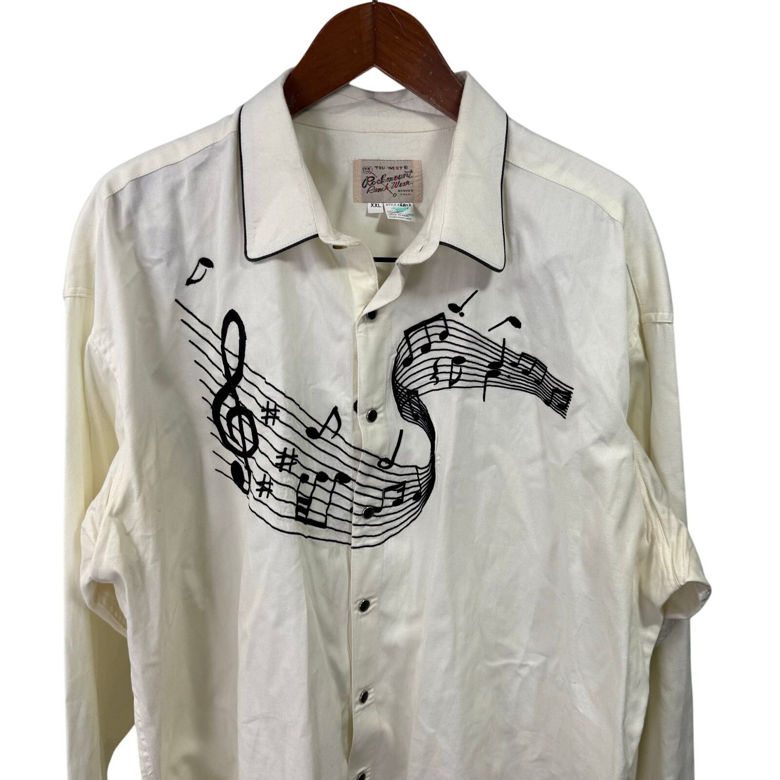 Rockmount Ranch Wear Rockmount Ranch Wear Western Shirt sz XXL Pearl Snap #G653 Size US XXL / EU 58 / 5 - 5 Thumbnail