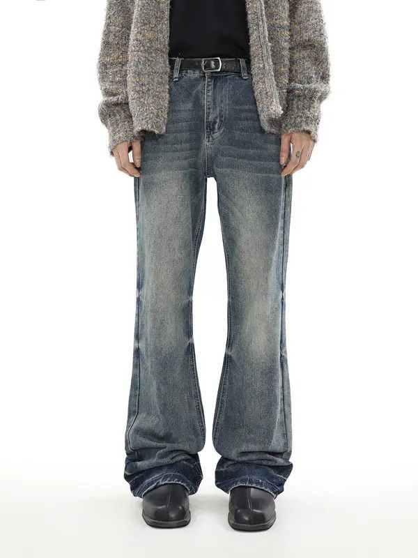 VIBE bootcut flared grunge washed jeans Size US 30 / EU 46 - 2 Thumbnail
