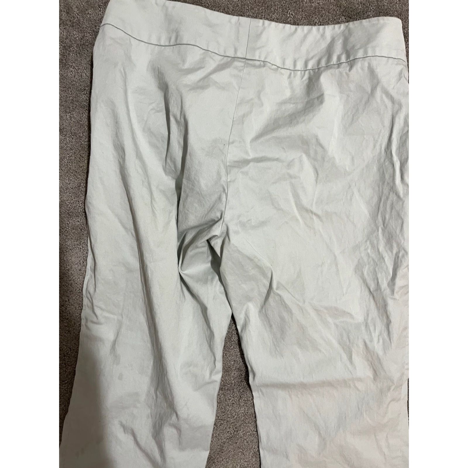 Banana Republic Banana Republic Martin-Fit Pants Women 12 Dress Pants Adult Regular Cropped Blue Cotton Blend Solid Womens Size 34" / US 12 / IT 48 - 4 Thumbnail