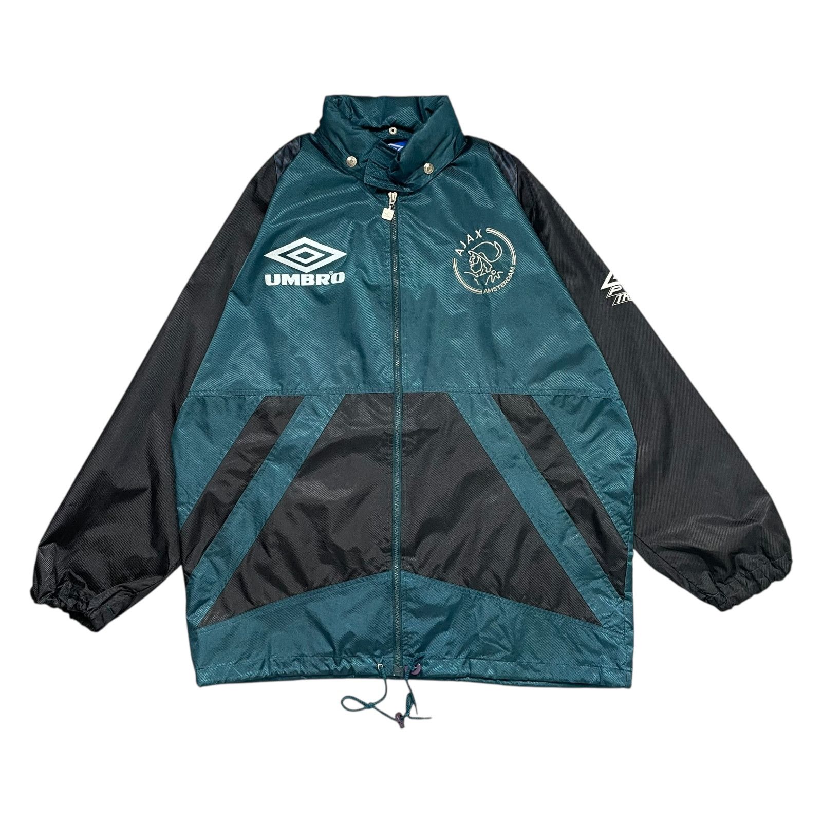 Umbro RARE VTG 90s AJAX AMSTERDAM PRO TRAINING WINDBREAKER JACKET Size US M / EU 48-50 / 2 - 2 Thumbnail