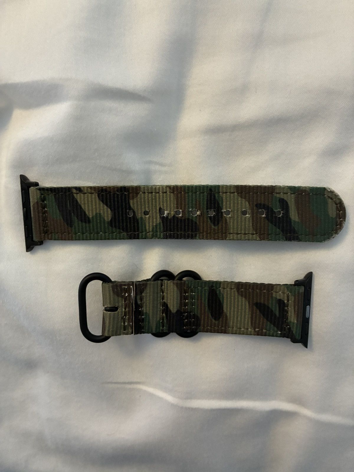 Other Infinity Loops Green Camo Apple Watch Band- Nylon 38,40,41mm Size ONE SIZE - 2 Thumbnail