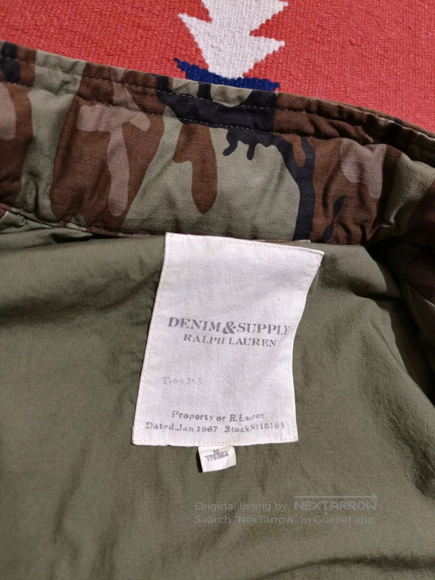 Polo Ralph Lauren Polo Ralph Lauren M65 Camo Jacket. Size US M / EU 48-50 / 2 - 8 Thumbnail