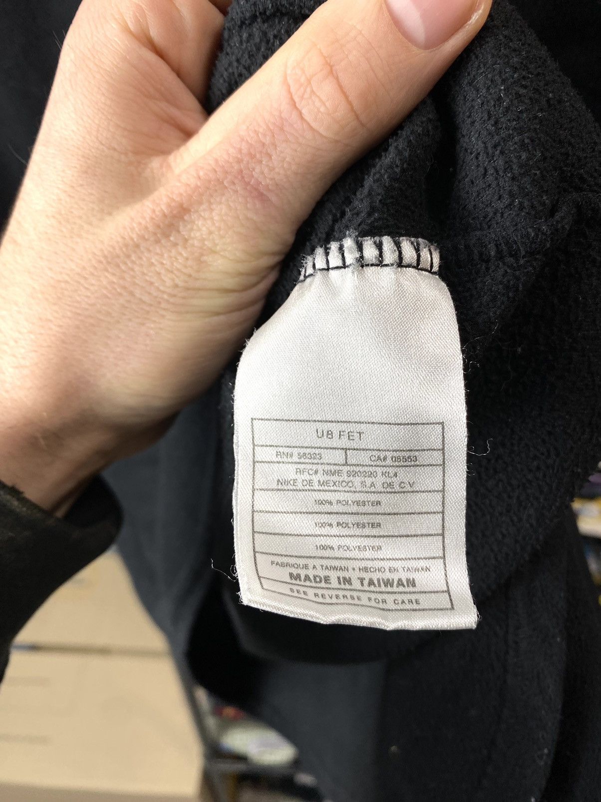 Nike × Vintage Vintage 1990’s Nike Fleece Sweatshirt Y2K Hype Size US L / EU 52-54 / 3 - 7 Thumbnail