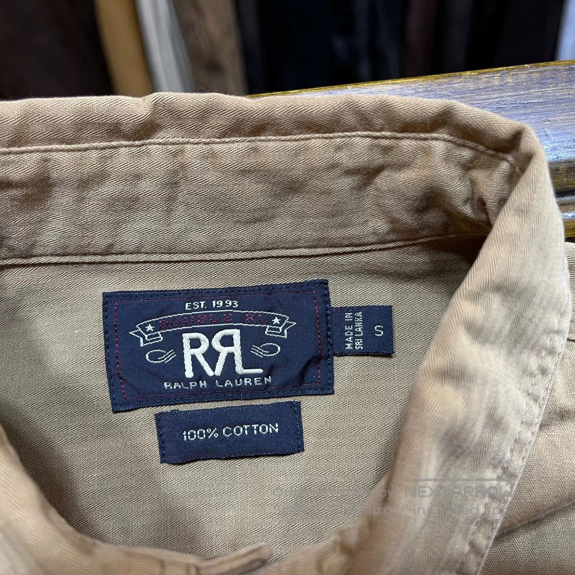 RRL Ralph Lauren rrl vintage shirt by ralph lauren. Size US S / EU 44-46 / 1 - 3 Thumbnail