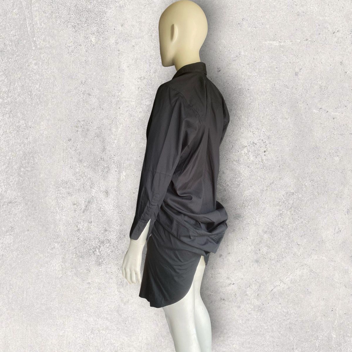 Junya Watanabe Fall11 Scrunch Pull Over Shirt Dress Size XS / US 0-2 / IT 36-38 - 1 Thumbnail