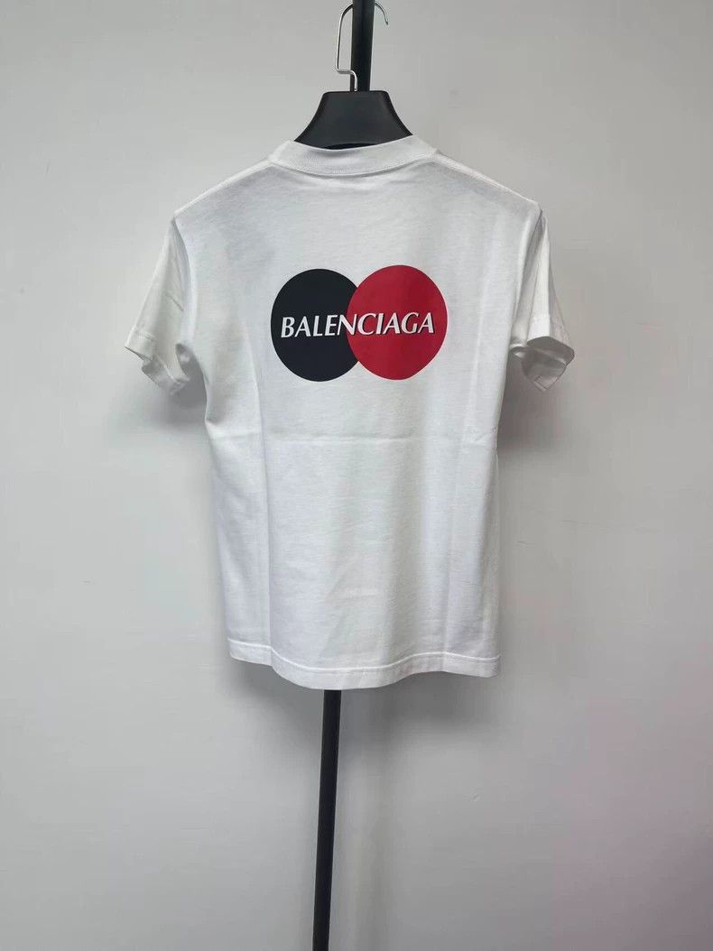 Balenciaga Balenciaga White classic logo T-shirt Size US S / EU 44-46 / 1 - 2 Thumbnail