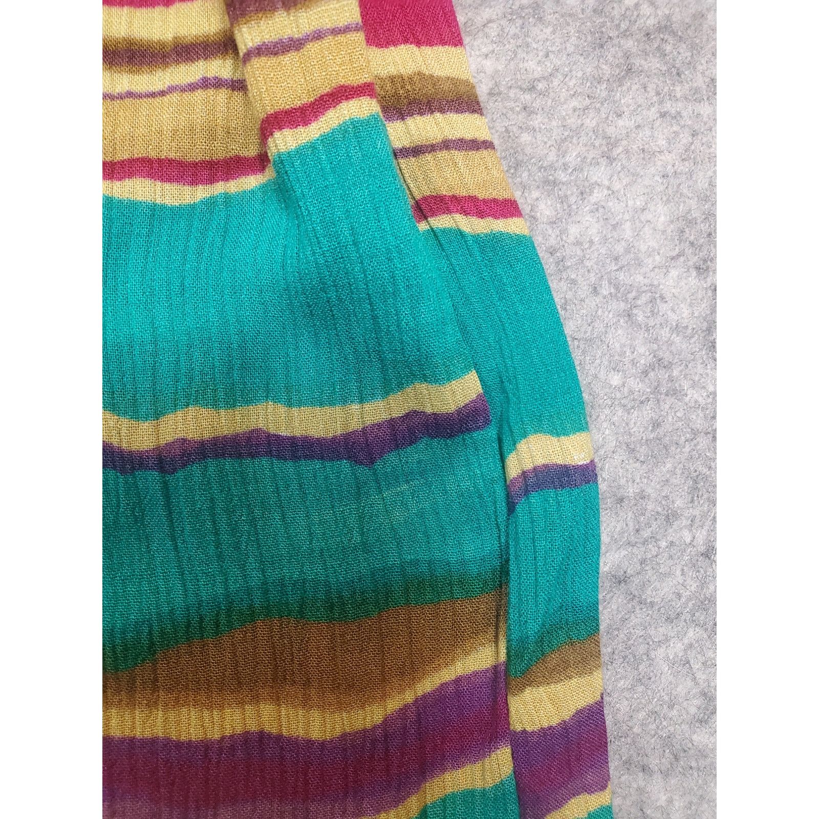 Other Women's Vintage Courtwell M Stripe Pull On Bermuda Shorts Size 24" / US 00 / IT 34 - 4 Thumbnail