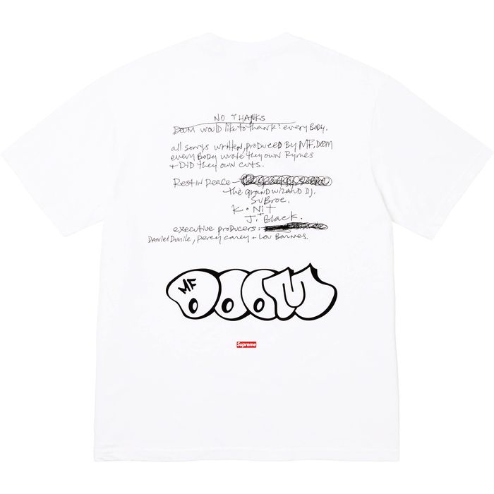 アップル Supreme MF DOOM Tee サイズL | www.permidrive.fr