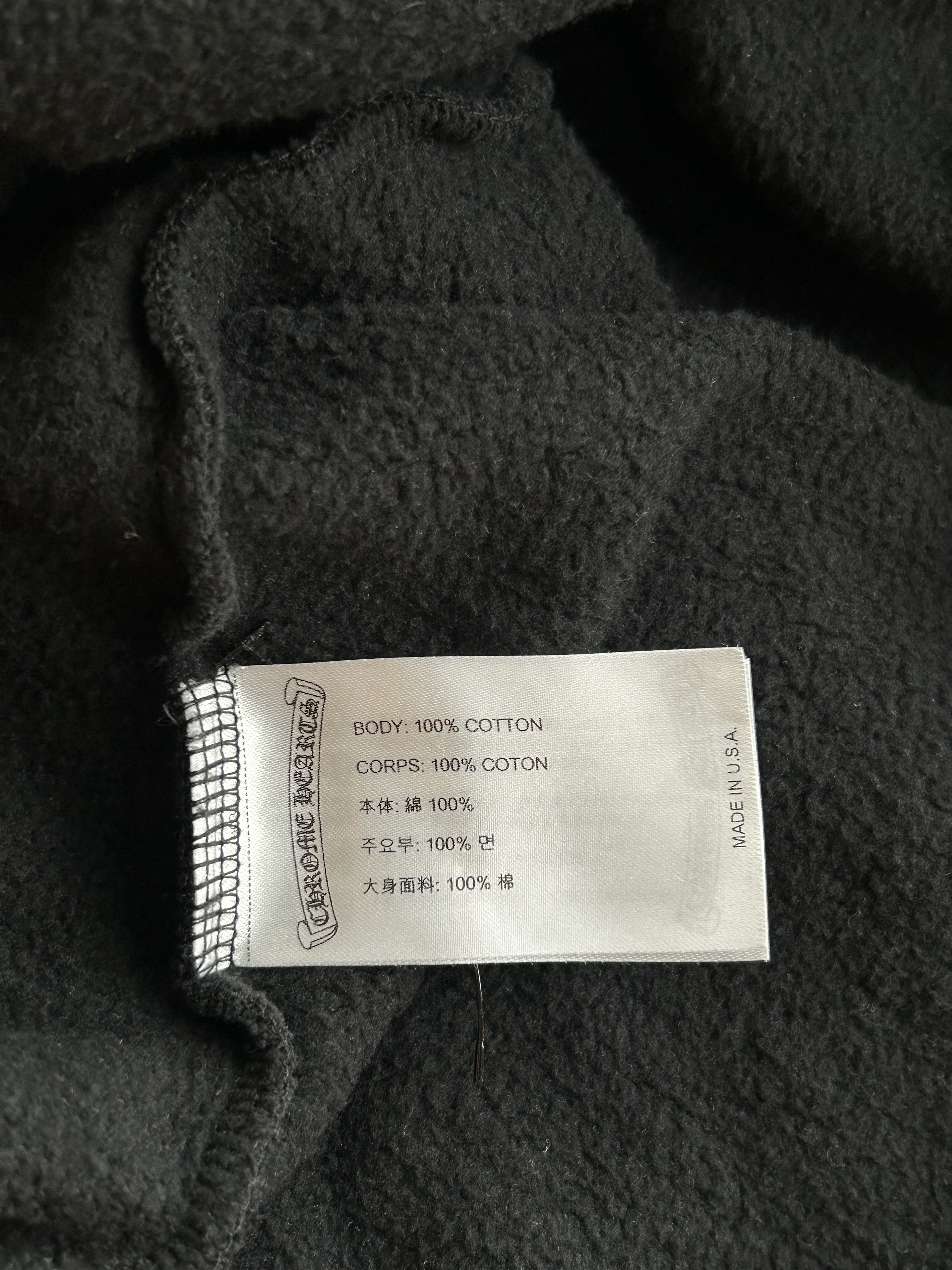 Chrome Hearts Chrome Hearts Black & White Las Vegas Horseshoe Logo Hoodie Size US XL / EU 56 / 4 - 4 Thumbnail