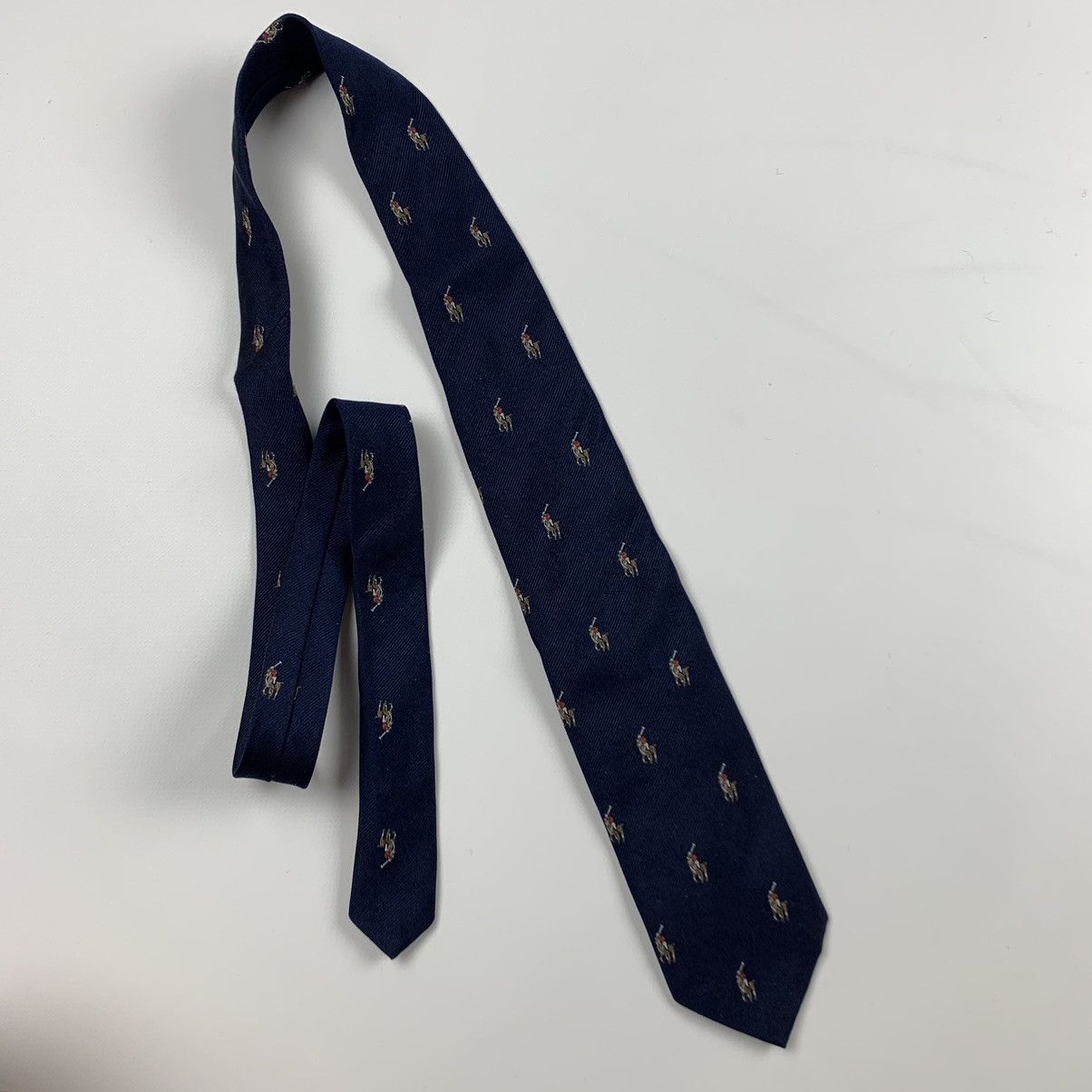 Polo Ralph Lauren Monogram Ralph Lauren silk tie Size ONE SIZE - 4 Thumbnail