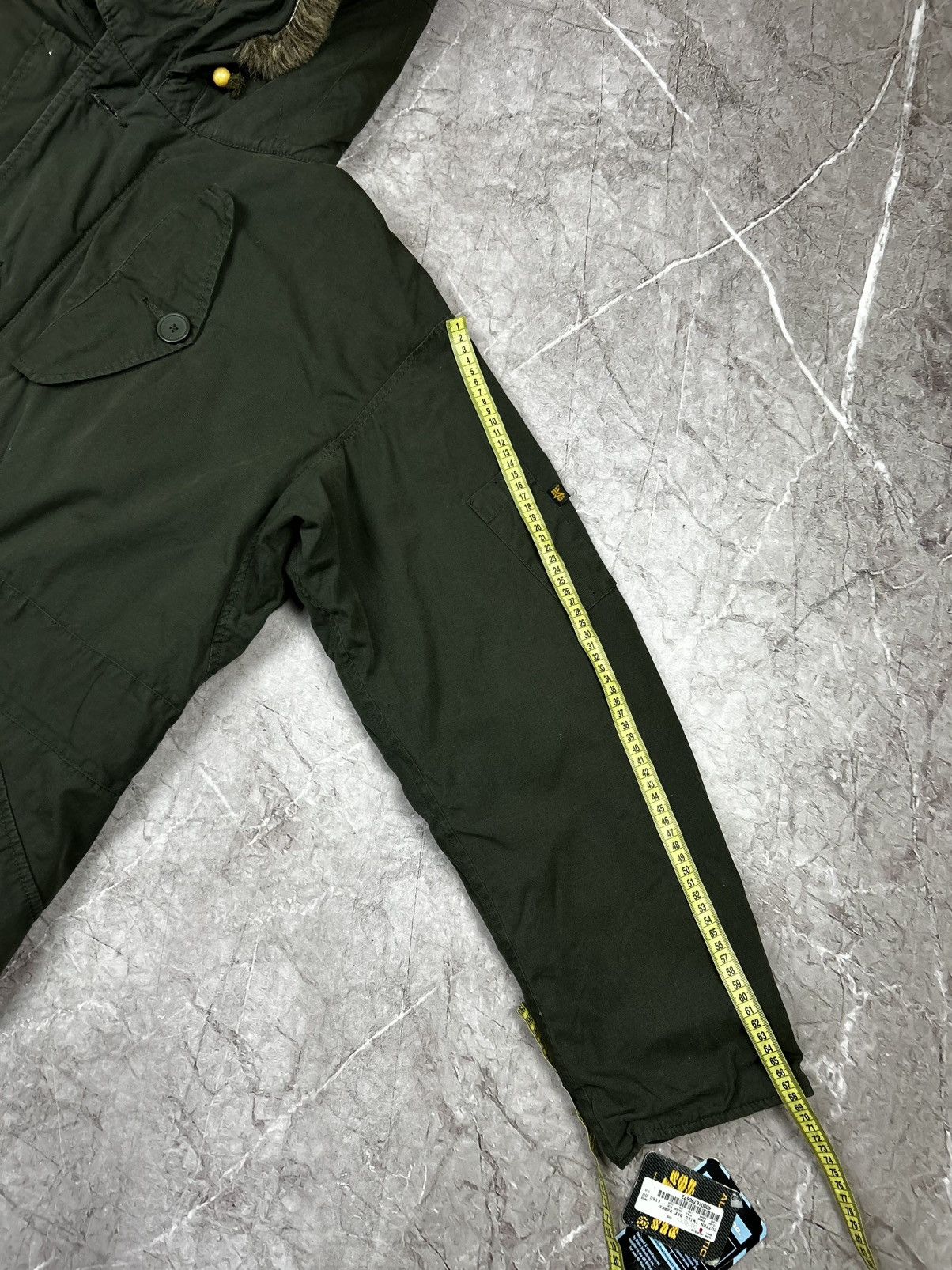 Alpha Industries Alpha Industries N-3B Parka Olive military with fur trim Size US L / EU 52-54 / 3 - 21 Thumbnail