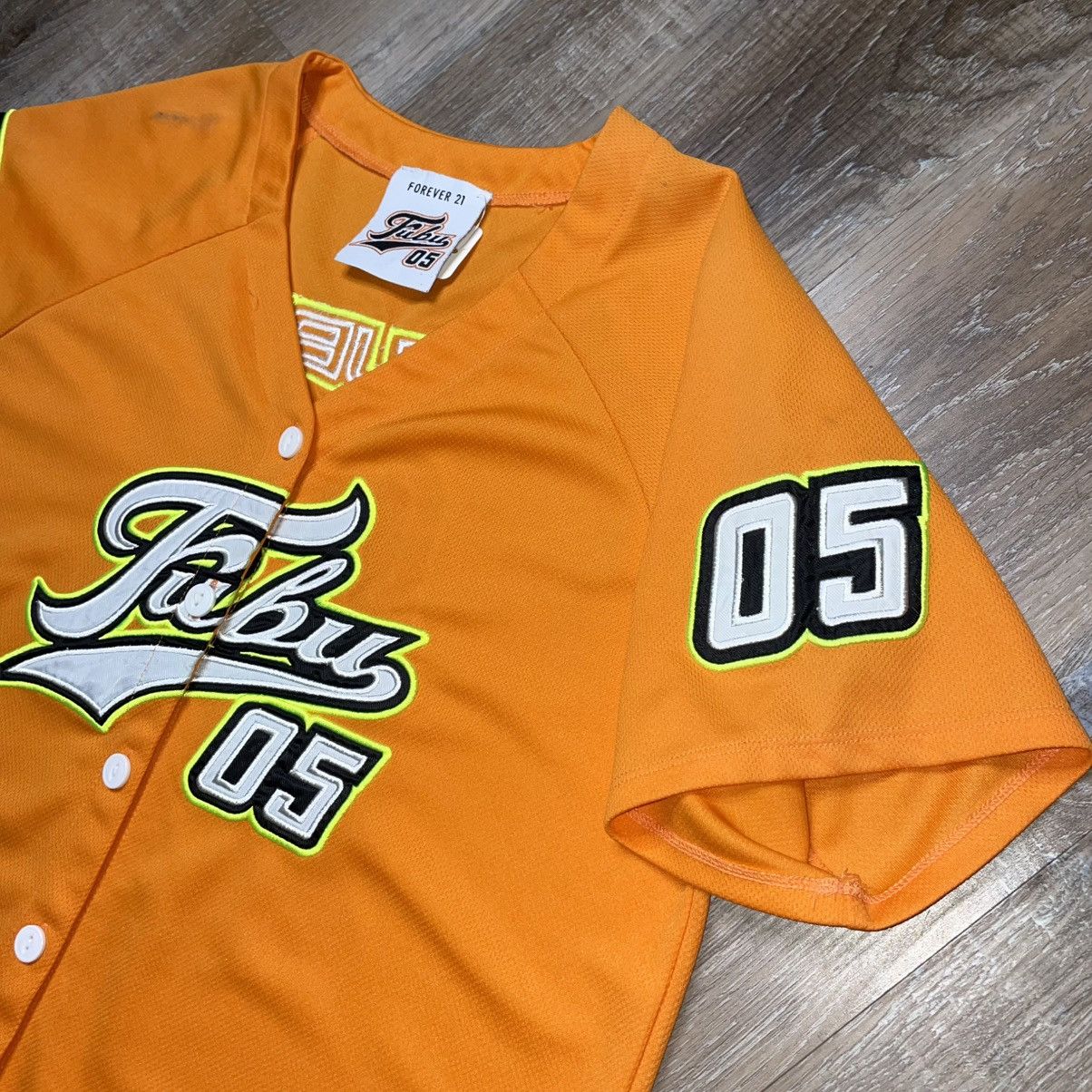 Fubu Fubu Forever 21 Baseball Jersey Top Womens Small Vintage Y2K Size M / US 6-8 / IT 42-44 - 4 Thumbnail