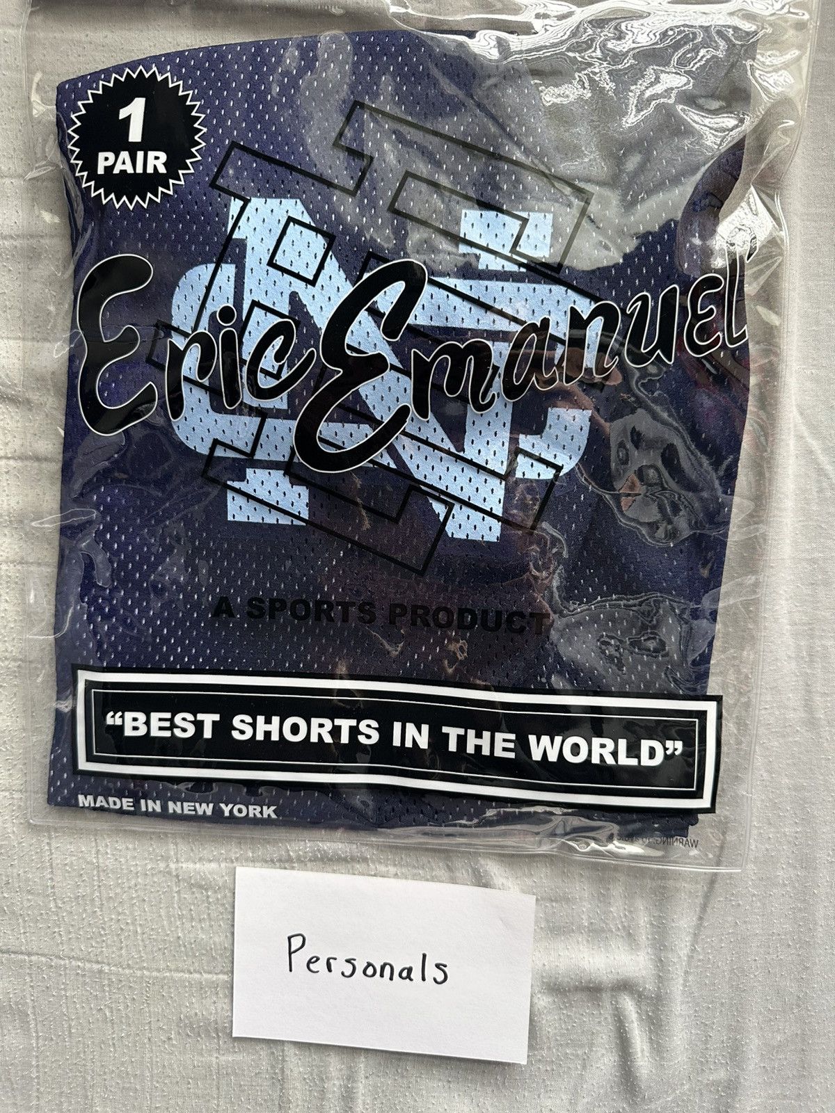 Eric Emanuel × NCAA Eric Emanuel University Of North Carolina Basic Shorts Large Size US 34 / EU 50 - 3 Thumbnail