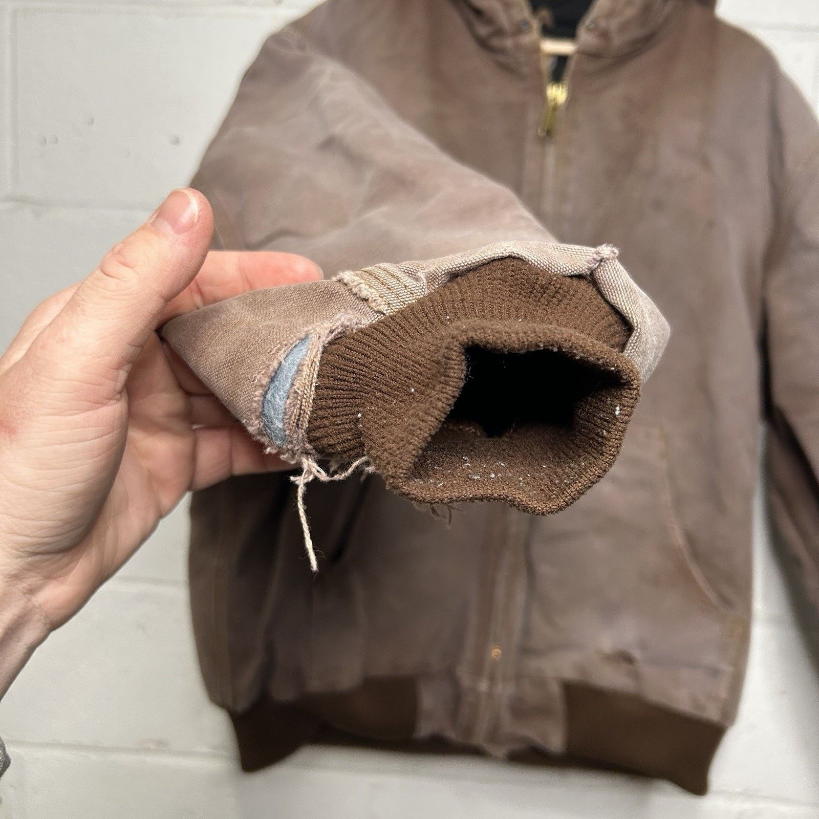 Carhartt Vintage Dyed Carhartt Hooded Active Jacket “Brown” J140 BRN Size US L / EU 52-54 / 3 - 6 Thumbnail