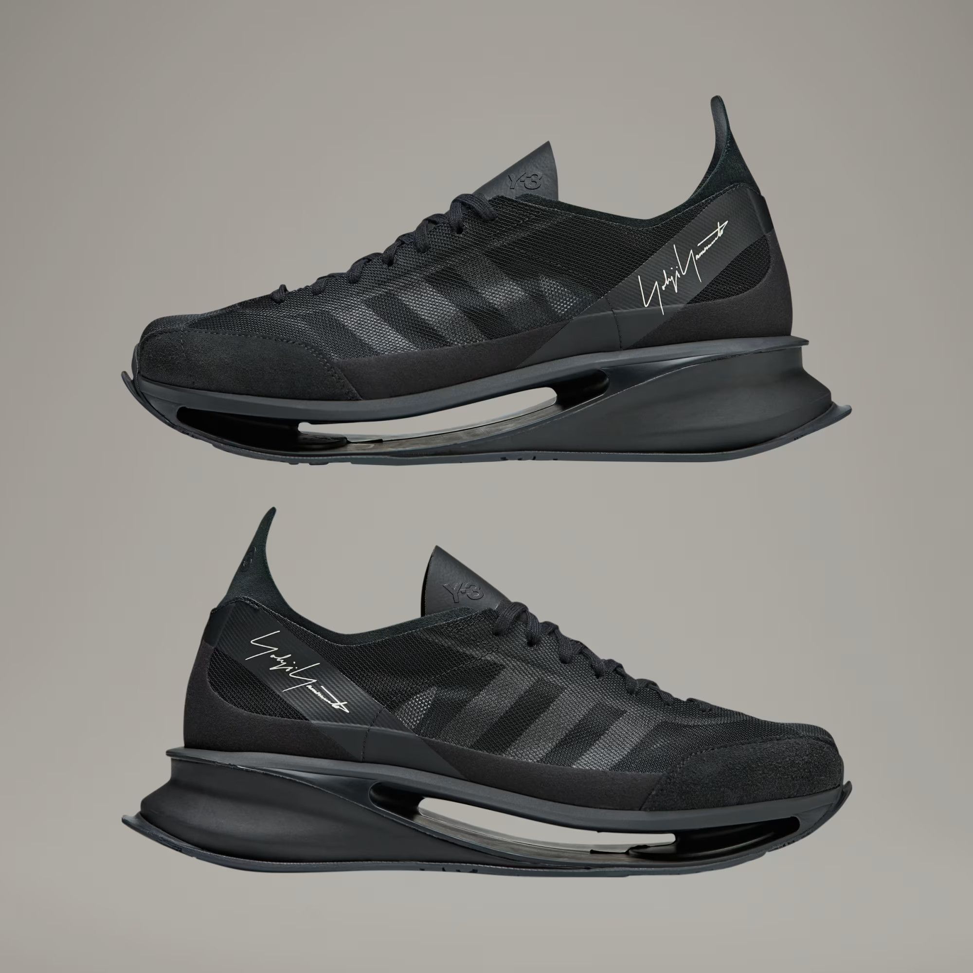 Adidas o1mle0725 Unisex Runners Sneakers in Black Size US 11.5 / EU 44-45 - 6 Thumbnail