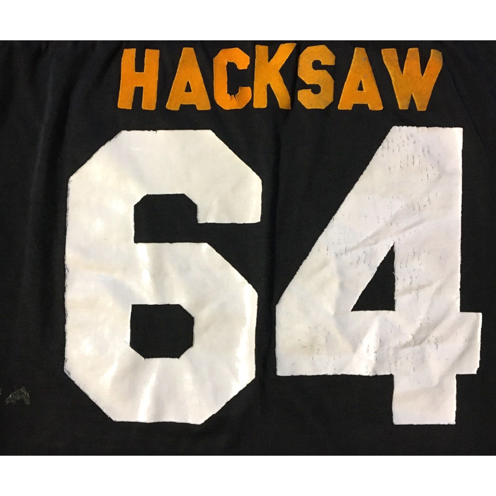 Mason's VINTAGE 60s Jack Reynolds #64 Game Worn Football Jersey L USA Rams 49ers 70s Jersey Men 42-44 Black Modern Athletic Sports Football Vintage Jersey Size US XL / EU 56 / 4 - 3 Thumbnail