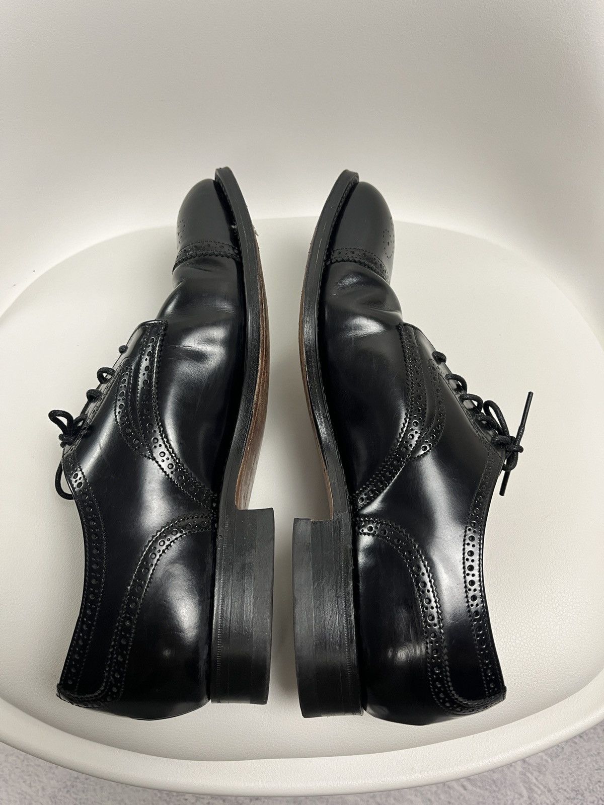 Cheaney Vintage Joseph Cheaney Oxford Brogue Shoes Calf Leather UK 9 Size US 9 / EU 42 - 12 Thumbnail