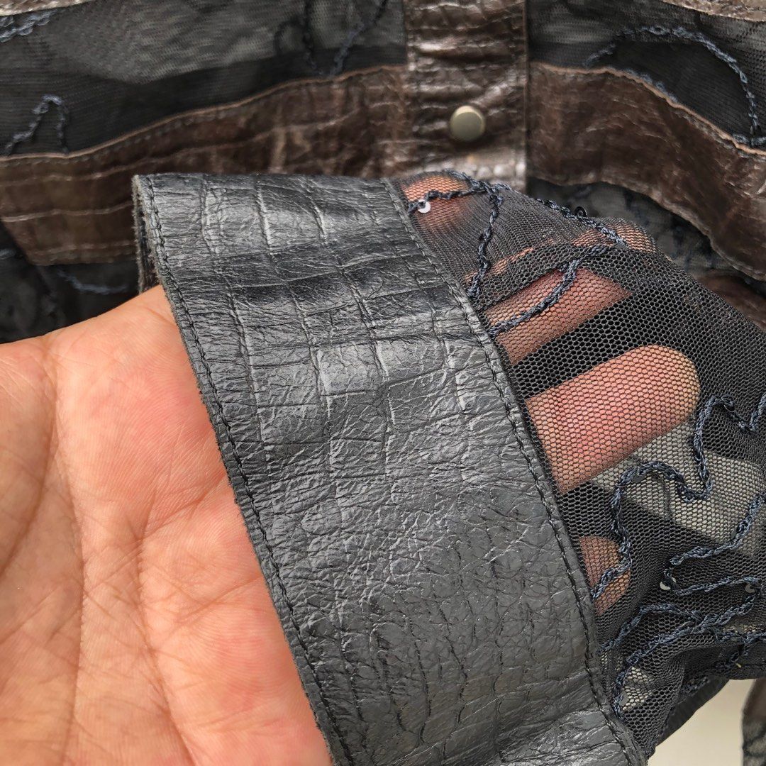 20471120 Japanese mesh bondage shirt Size US M / EU 48-50 / 2 - 4 Thumbnail