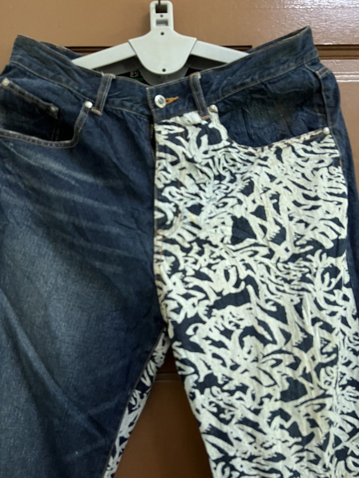 Japanese Brand FREAKY JEANS VERY RARE (GJ31) Size US 36 / EU 52 - 7 Thumbnail