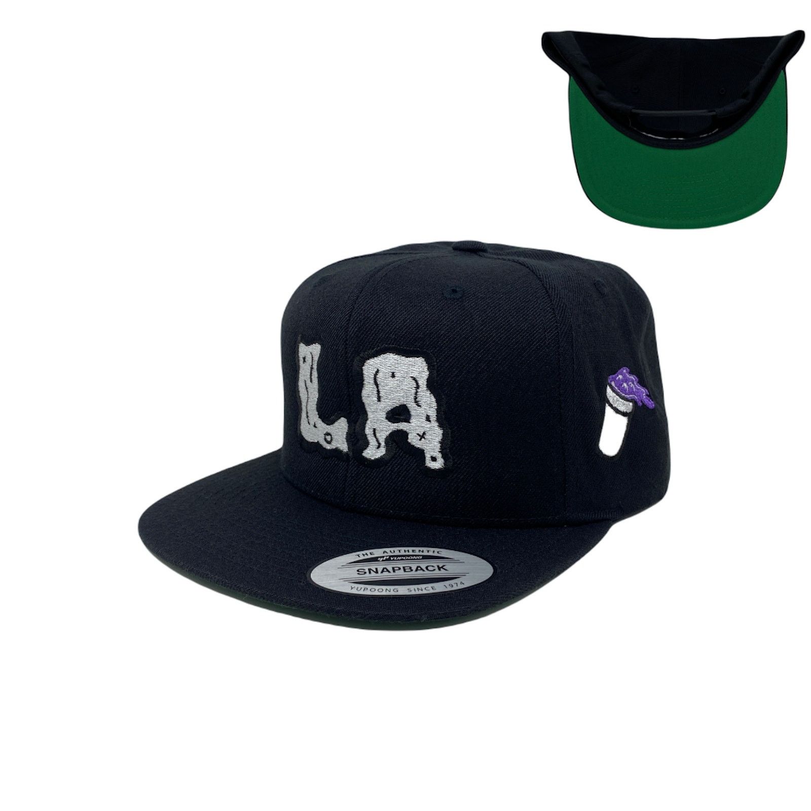 Other Los Angeles Shroom (All White) Snapback Hat Size ONE SIZE - 1 Thumbnail