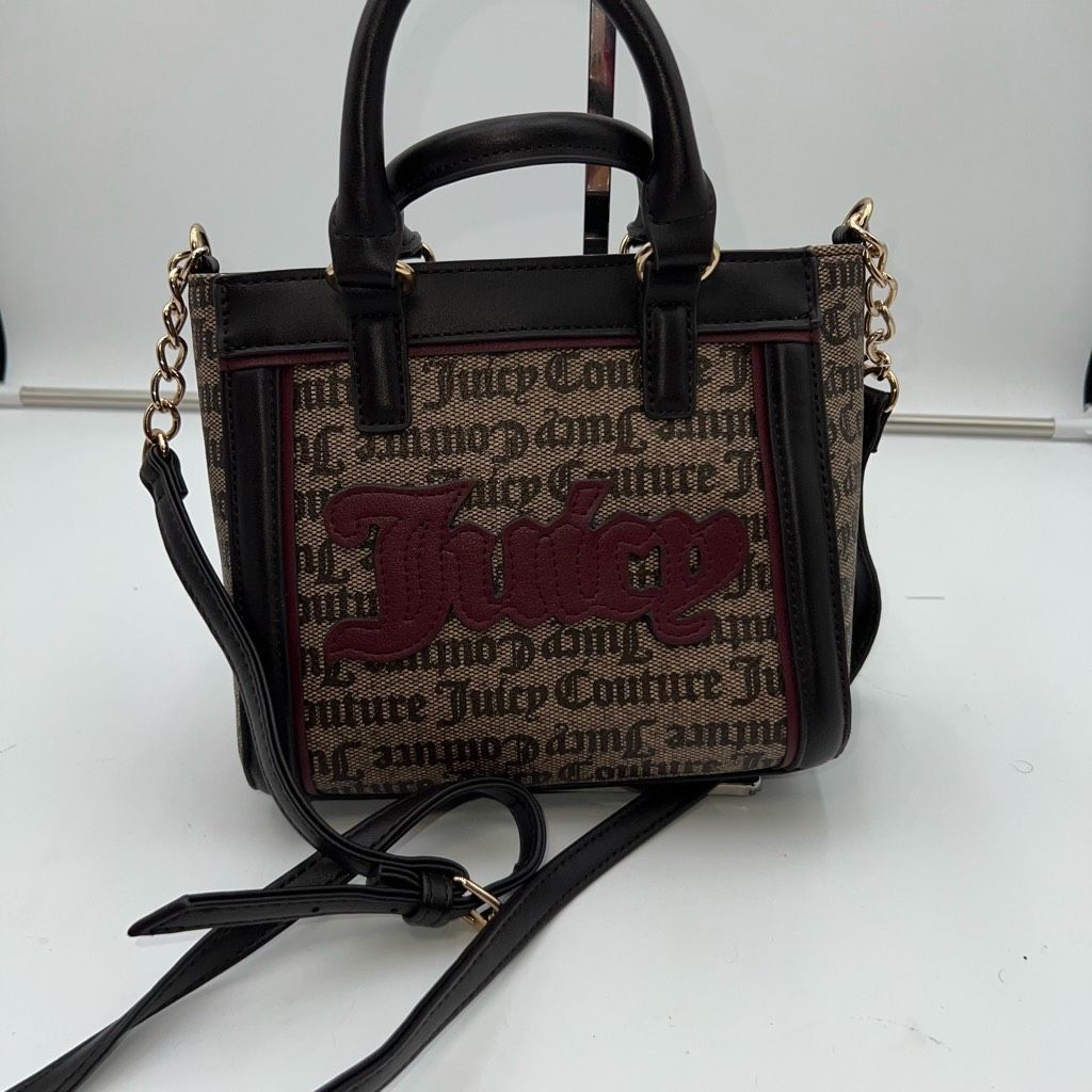 Juicy Couture Juicy Couture Chain Strap Crossbody Small Signature Tote Size ONE SIZE - 1 Thumbnail
