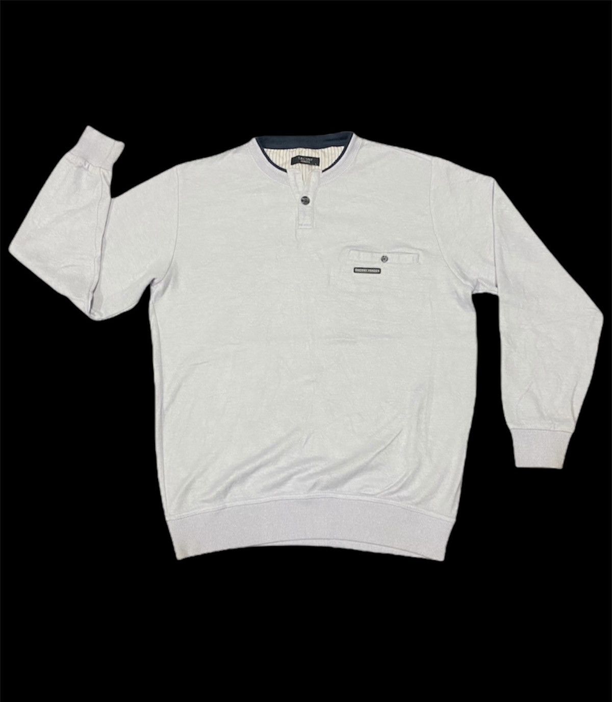 Japanese Brand × Y's for Men × Yohji Yamamoto Sacsny Y’saccs Sweatshirt Size US M / EU 48-50 / 2 - 1 Thumbnail