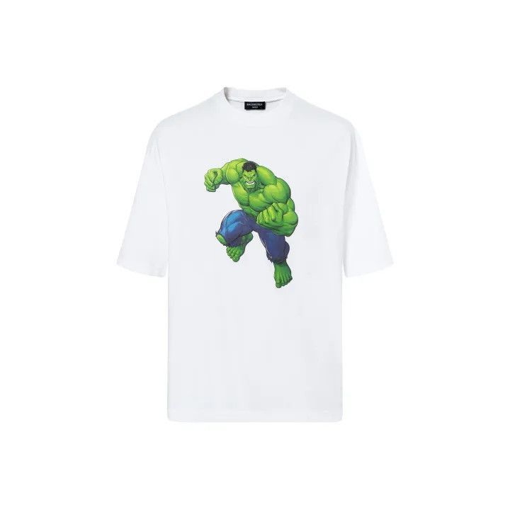 Balenciaga Balenciaga Balenciaga Hulk Graphic Short Sleeve TShirt -25 Size US XXS / EU 40 - 1 Thumbnail