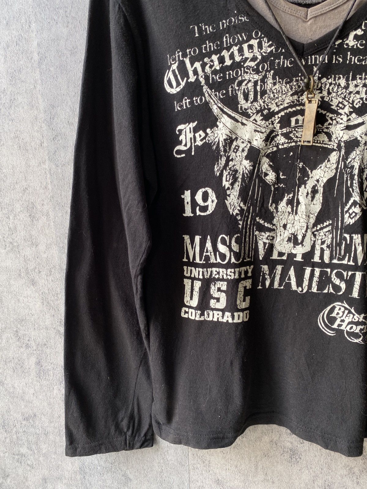 Tornado Mart Beaummere Poem Design Long Sleeve Shirt Size US M / EU 48-50 / 2 - 4 Thumbnail
