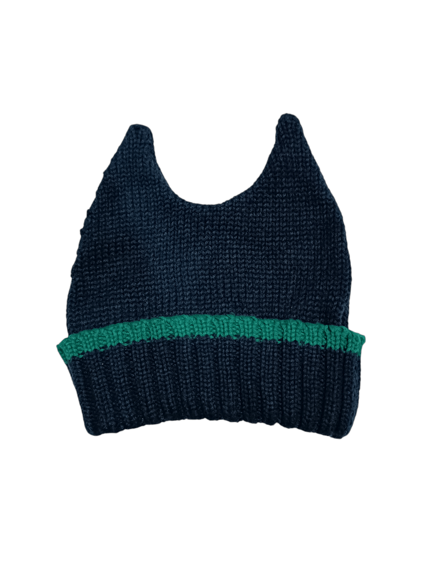 Japanese Brand Devil Horn Beanie Hats Size ONE SIZE - 1 Thumbnail