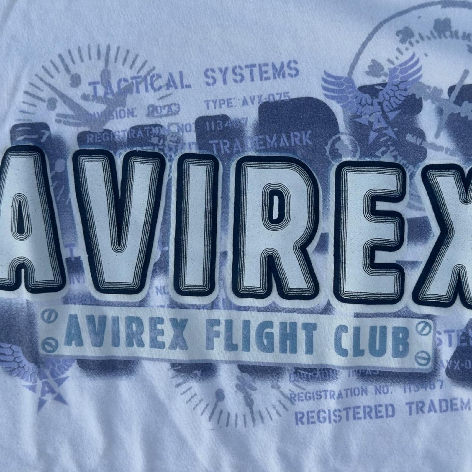 Avirex Y2K Avirex Flight Club Tee Size US L / EU 52-54 / 3 - 4 Thumbnail