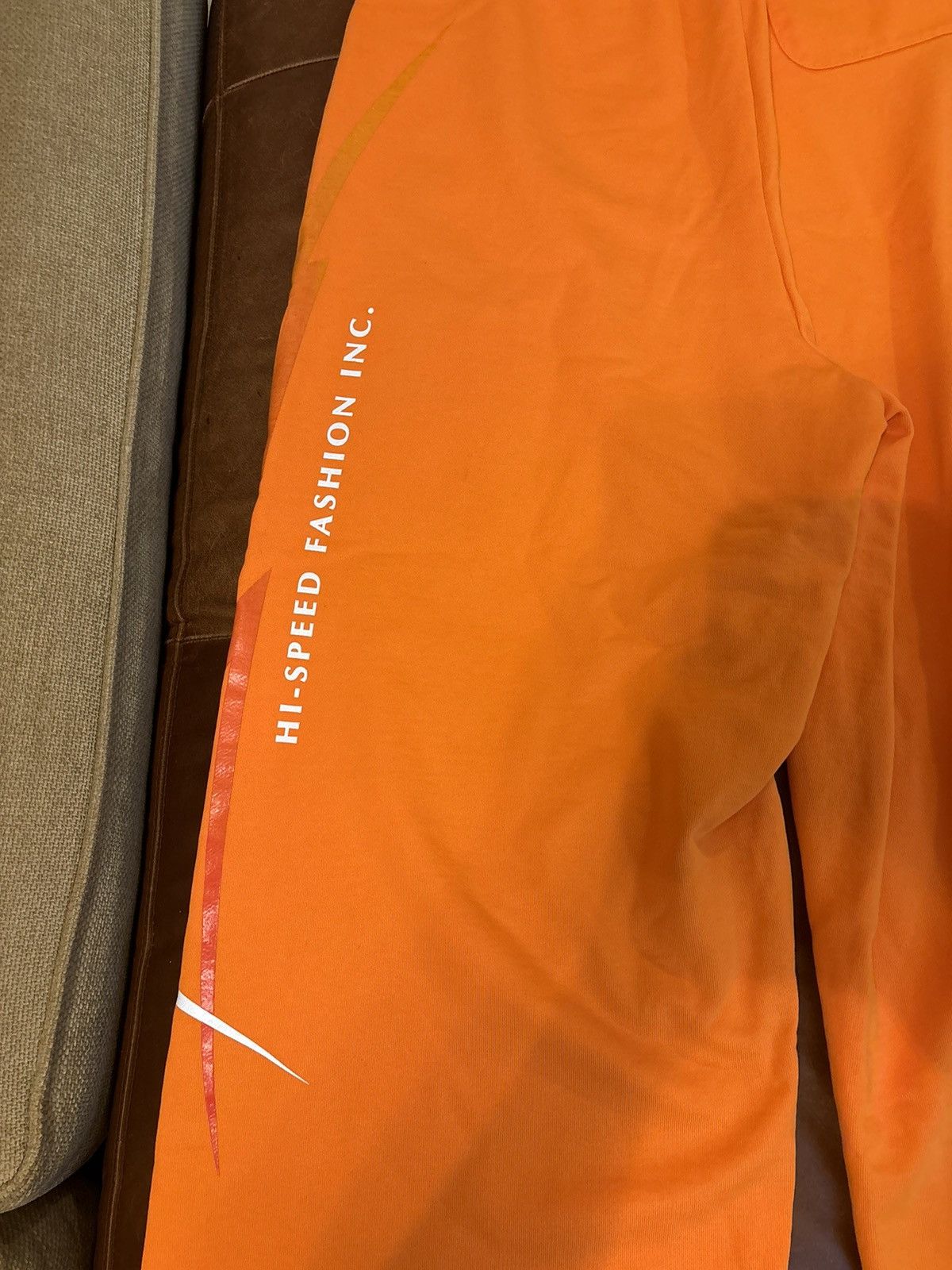 Vetements Vetements Hi Speed Fashion Wide Sweatpants Orange Size US 30 / EU 46 - 12 Thumbnail