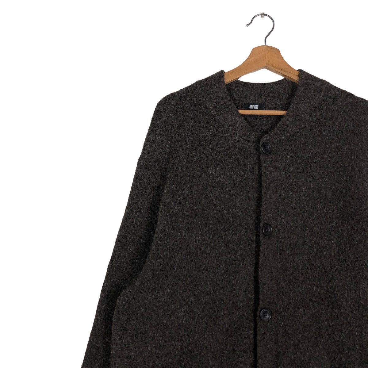 Japanese Brand 🔥Vintage Wool Cardigan Jacket Uniqlo Japan Issey Miyake Size US XL / EU 56 / 4 - 7 Thumbnail