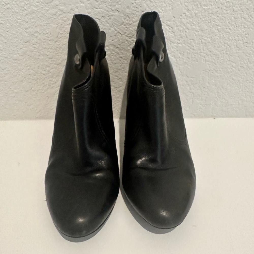 Coach COACH Aliza Black Leather Ankle Boot Booties Size 8 Size US 8 / IT 38 - 5 Thumbnail